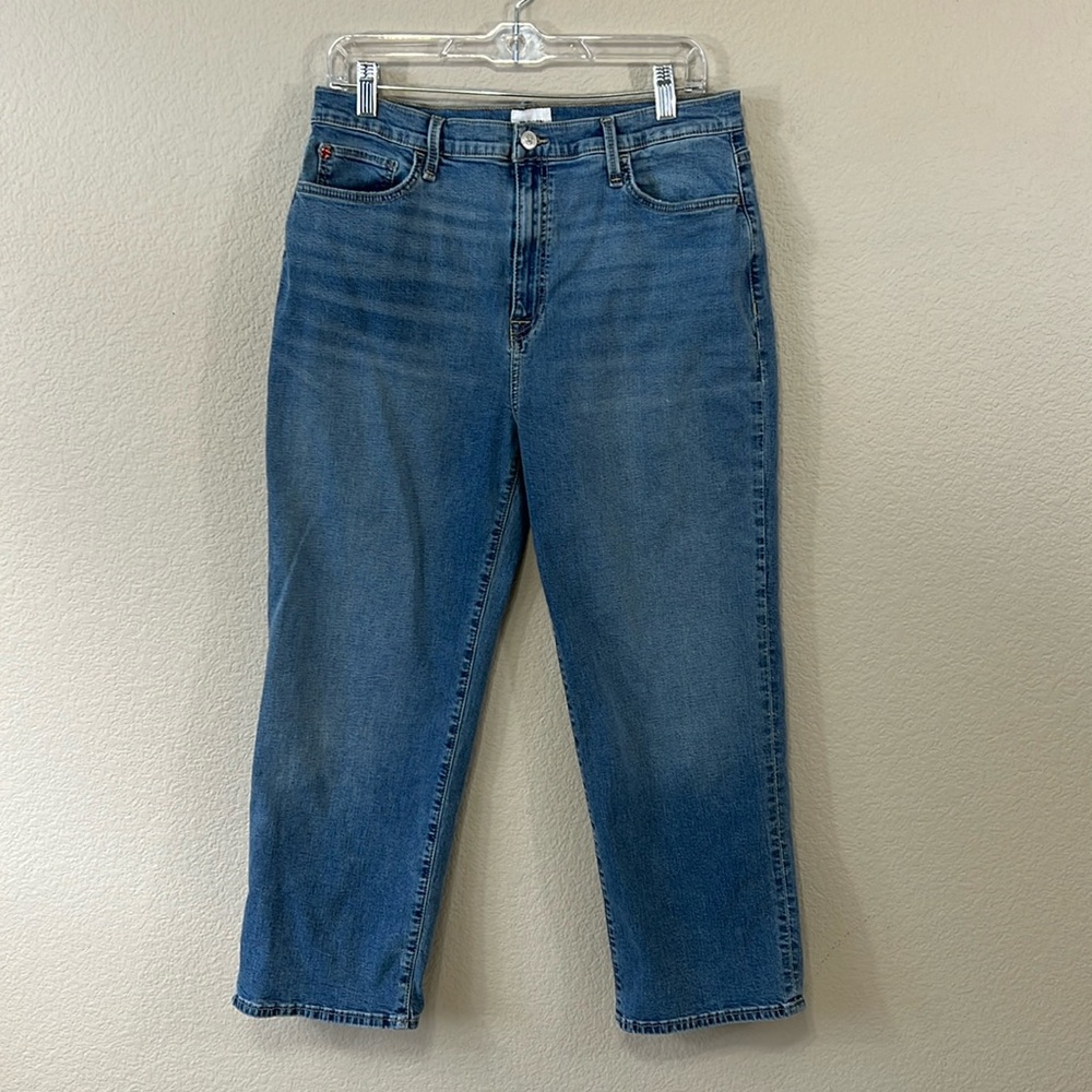 HUDSON NOA  Straight Wide Leg Jean Size 31
